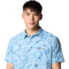 image:imageColumbia Utilizer Printed Woven Short SleeveRipple Blue Yarrow Mirage