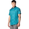 image:imageColumbia Utilizer Printed Woven Short SleeveRiver Blue Sundot Tonal
