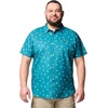 image:imageColumbia Utilizer Printed Woven Short SleeveRiver Blue Sundot Tonal
