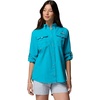 image:imageColumbia Womens PFG Bahama II Long Sleeve Fishing ShirtOcean Teal
