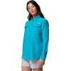 image:imageColumbia Womens PFG Bahama II Long Sleeve Fishing ShirtOcean Teal