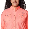 image:imageColumbia Womens PFG Bahama II Long Sleeve Fishing ShirtTiki Pink