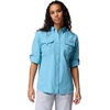 image:imageColumbia Womens PFG Bahama II Long Sleeve Fishing ShirtVintage Blue