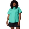 image:imageColumbia Womens PFG Bahama II Short Sleeve Fishing ShirtGlaze Green