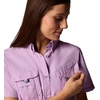 image:imageColumbia Womens PFG Bahama II Short Sleeve Fishing ShirtHydrangea