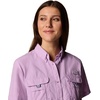 image:imageColumbia Womens PFG Bahama II Short Sleeve Fishing ShirtHydrangea