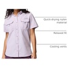 image:imageColumbia Womens PFG Bahama II Short Sleeve Fishing ShirtLavender Pearl