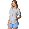 image:imageColumbia Womens PFG Tamiami II Short Sleeve Fishing ShirtCirrus Grey