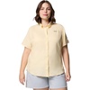 image:imageColumbia Womens PFG Tamiami II Short Sleeve Fishing ShirtLemon Wash