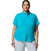 image:imageColumbia Womens PFG Tamiami II Short Sleeve Fishing ShirtOcean Teal