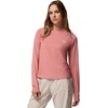 image:imageColumbia Womens PFG Uncharted Knit Long SleeveRosewood Heather