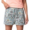 image:imageColumbia Womens Rugged Water Printed ShortCrushed Blue Bajabound