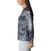 image:imageColumbia Womens Super Tidal Tee Long SleeveBlack Realtree Mako