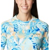 image:imageColumbia Womens Super Tidal Tee Long SleeveBlue Macaw Philo Palms