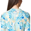 image:imageColumbia Womens Super Tidal Tee Long SleeveBlue Macaw Philo Palms