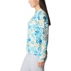 image:imageColumbia Womens Super Tidal Tee Long SleeveBlue Macaw Philo Palms
