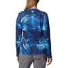 image:imageColumbia Womens Super Tidal Tee Long SleeveBlue Macaw Realtree Horizon