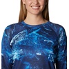 image:imageColumbia Womens Super Tidal Tee Long SleeveBlue Macaw Realtree Horizon