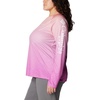 image:imageColumbia Womens Super Tidal Tee Long SleeveBright Lavender Gradient Scalefade