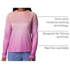 image:imageColumbia Womens Super Tidal Tee Long SleeveBright Lavender Gradient Scalefade