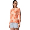 image:imageColumbia Womens Super Tidal Tee Long SleeveBright NectarHazyblooms