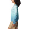 image:imageColumbia Womens Super Tidal Tee Long SleeveCanyon Blue Gradient Scalefade