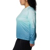 image:imageColumbia Womens Super Tidal Tee Long SleeveCanyon Blue Gradient Scalefade