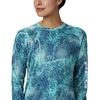 image:imageColumbia Womens Super Tidal Tee Long SleeveClear Water Mako Print