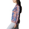 image:imageColumbia Womens Super Tidal Tee Long SleeveCollegiate Navy Batik Floral Print