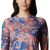 image:imageColumbia Womens Super Tidal Tee Long SleeveCollegiate Navy Batik Floral Print