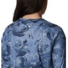 image:imageColumbia Womens Super Tidal Tee Long SleeveCollegiate Navy Fish Frenzy Print