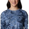 image:imageColumbia Womens Super Tidal Tee Long SleeveCollegiate Navy Fish Frenzy Print