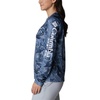 image:imageColumbia Womens Super Tidal Tee Long SleeveCollegiate Navy Fish Frenzy Print