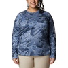 image:imageColumbia Womens Super Tidal Tee Long SleeveCollegiate Navy Fish Frenzy Print
