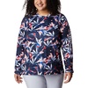 image:imageColumbia Womens Super Tidal Tee Long SleeveCollegiate Navy Hidden Paradise