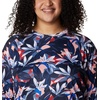image:imageColumbia Womens Super Tidal Tee Long SleeveCollegiate Navy Hidden Paradise