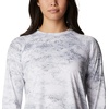 image:imageColumbia Womens Super Tidal Tee Long SleeveCool Grey Pfg Camo Print