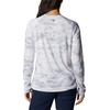 image:imageColumbia Womens Super Tidal Tee Long SleeveCool Grey Pfg Camo Print
