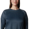 image:imageColumbia Womens Super Tidal Tee Long SleeveDolphin Wild Stripes Print