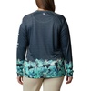 image:imageColumbia Womens Super Tidal Tee Long SleeveDolphin Wild Stripes Print