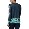 image:imageColumbia Womens Super Tidal Tee Long SleeveDolphin Wild Stripes Print