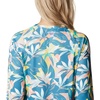 image:imageColumbia Womens Super Tidal Tee Long SleeveElectric Turquoise Hidden Paradise