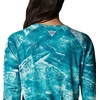 image:imageColumbia Womens Super Tidal Tee Long SleeveElectric Turquoise Realtree Horizon