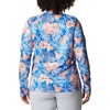 image:imageColumbia Womens Super Tidal Tee Long SleeveHarbor Blue Batik Floral Print