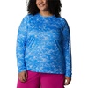 image:imageColumbia Womens Super Tidal Tee Long SleeveHarbor Blue Contour Fish
