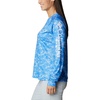 image:imageColumbia Womens Super Tidal Tee Long SleeveHarbor Blue Contour Fish