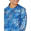 image:imageColumbia Womens Super Tidal Tee Long SleeveHarbor Blue Realtree Mako