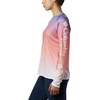 image:imageColumbia Womens Super Tidal Tee Long SleeveLychee Gradient