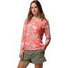 image:imageColumbia Womens Super Tidal Tee Long SleeveMelonade FlorafaugeWhite