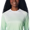 image:imageColumbia Womens Super Tidal Tee Long SleeveNew Mint Gradient Scalefade